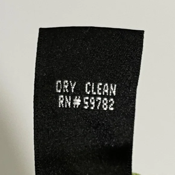 Adrianna Pappell‎ Green Metallic V-Neck Scalloped Cocktail Midi Dress Size 8 - Picture 10 of 10